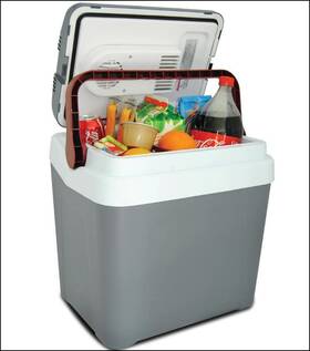 Koolatron 044913093698 P25 26 Electric Cooler 12v For Travelers And Tailgaters Brand New