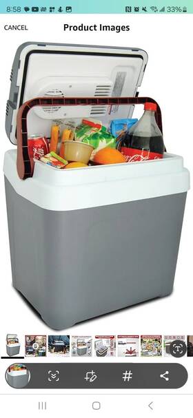Koolatron 445048996947 Electric Portable Cooler Plug In 12v Car 25 L 26 Qt No Ice T