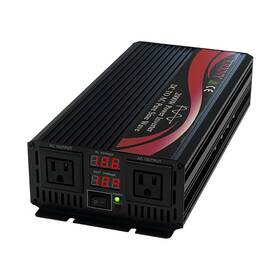 Krxny Cj200012120 2000w Pure Sine Wave Power Inverter 12v Dc To 110v 120v Ac 60hz Black