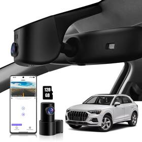 Kutaitai 4k 1080dc-audi1924 Front 4k Rear 1080p Dash Cam For Audi 2019 2020 2021 2022 2023 2024 A4 A6 A