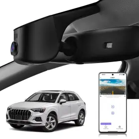 Kutaitai 762736252268 For 2019-2024 Audi Custom Fit 4k Dash Cam Wifi 128gb G-sensor Park Mode