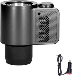 Kuuleyn 313054727756 10 Quart 9 Liter Fast Cooling 12v Car Fridge C 60 Quick Cup Holder