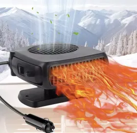 Zh-02 Lardergo 12v 150w Car Heater And Cooling Fan - Rapid Windscreen Defogger Window