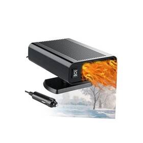 Leaflai Car-us-0403 Portable Car Heater 12v 150w 2-in-1 Cold And Hot Air Defroster With 360