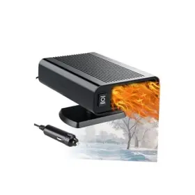 Car-us-0403 Leaflai Portable Car Heater 12v 150w 2-in-1 Cold And Hot Air Defroster With 360