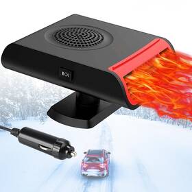 Leaflai Car0222xt2 12 Volt Car Heater 150w Portable For Defroster That Plu
