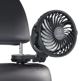 Lusfp1bk1 Lemoistar Battery Operated Usb Car Fan Electric Cooling 4 Speed 360 Degree Rotata