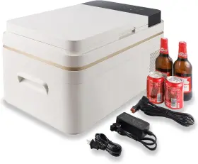 Pcr-a025mw Lichamp 12v Car Refrigerator Freezer 26qt 25l Dc/ac Electric Cooler Portable Fridge
