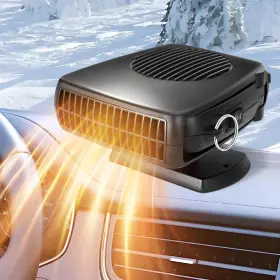 Sggnfj009 Lilituan Portable Heater For Car 200w Fast Heating Windshield Defroster 12v Black