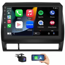 Litillbuly 759973188672 9 Inch Touchscreen Wireless Carplay/android Auto Stereo For 2005-15 Toyota Tacoma