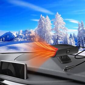 Liwogi D-12v01 12v 150w Portable Car Heater 2 In 1 Heating Cooling Fan Window Defogger