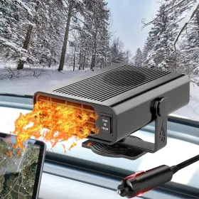 200w Lvsnro 705353980282 Car Heater 12v Portable Heaters For Vehicle Fast Heating And Cooling Fa