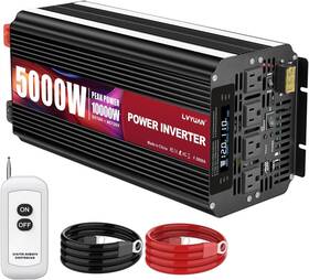Lvyuan Ly-msw5000w 5000 Watt Power Inverter 12v To 110v 120v For Vehicle Solar 12v-5000w