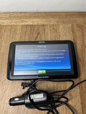 Magellan Rv9365t-lmb Roadmate Gps Rv 7 Inch Unit Touchscreen Tested Bundle