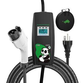 Magoo G1s-j1772 Portable Level 2 Ev Charger With 23ft Cable 6-16a 240v For All Non-tesla Evs