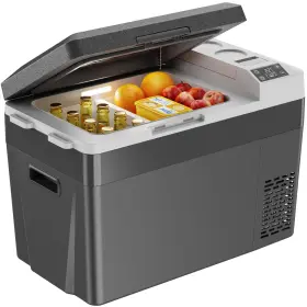 Mscaf01b-32 Marsail 12 Volt Car Refrigerator 32 Quart Electric Cooler Portable Fridge With Batt