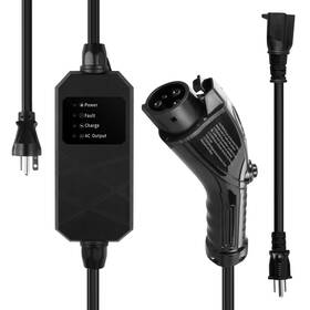 Max Green Mag-aatjvt1n620515 2025 Upgraded Portable Level 1&2 Ev Charger 16a 110v-240v For All J1772 Evs