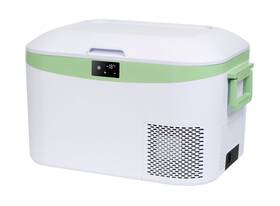 Megiu Hc-12p1 12 Volt Refrigerator Portable Car Freezer 13.5 Quart 12.8 Liter Compressor