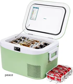 Hc-12p2 Megiu 12 Volt Refrigerator Portable Car Freezer 13.5 Quart 12.8 Liter G
