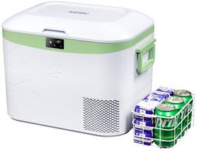 Megiu Wx-18p1 Car Refrigerator Portable 12v Fridge 19 Quart 18 L 12 Volt Freezer Compressor