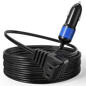 Mel-crcfc-1224 Mellbree 12v/24v Dc Power Cord For Car Refrigerator 11.5ft 14awg Heavy Duty Cable Bui