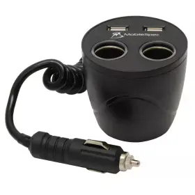 Mobilespec 726084060302 12-volt 2 Plus Cup Holder Power Outlet