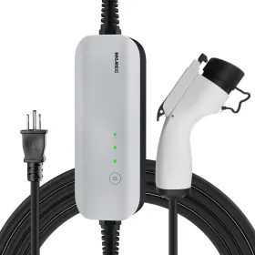 Ym020 Morec New Portable Level 1 Charger For All Non-tesla Evs 15a 110v 20ft Cord Case