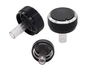 Motoku None0144b5 A/c Heat Control Air Conditioning Switch Knob Fit For 99-05 Vw Black