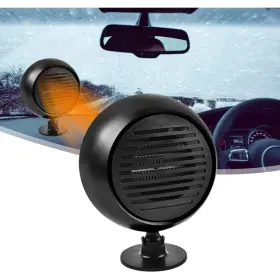 Musicozy 445009984914 2 In 1 Portable Car Heater And Cooler Fan - 180w Windshield Defroster 360 Rotate