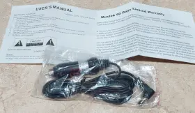 10r-020807 Mustek Original Car Charger Power Adapter Portable Dvd Mp Series