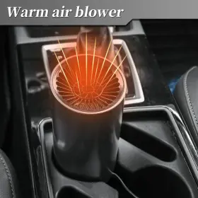 Mwad-1133 Mwmt Car Heater Defogger Cup Shape Auto Warm Air Blower Fast Defroster Windshield 12v
