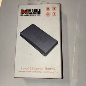 N Mobile Warming Mw12v52 Performance Heated Apparel 12volt Lithium-ion Battery