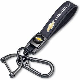 N/o 7720117 Dresleep Genuine Leather Car Keychain Compatible With Chevy Silverado Colorado E