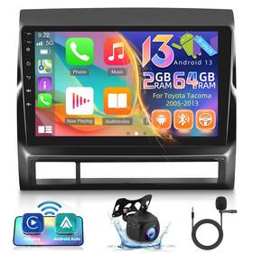 Nhopeew A7175a3796a4mi2 Wireless Carplay And Android Auto 9 Inch Touch Stereo For 2005-2013 Toyota Tacoma