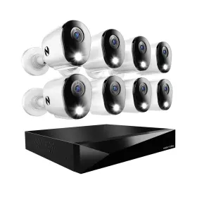 Wm-ftd281-8l Night Owl Security 8 Camera 2-way Audio 12 Channel Dvr System 1080p