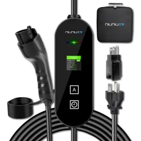 Ndcdq-16a Niuniuev Portable Level 1 2 Ev Charger For All Non-tesla Evs 16amp 110 240v 26ft