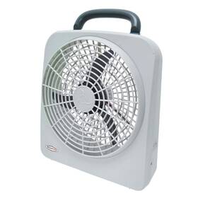 Nobrand Rp8000 12v Dual Power Car/rv 10 Inch 2-speed Portable Fan