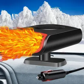 Ch001 Nugxica Portable 12v Car Heater For Vehicle Plugs Into Cigarette Lighter