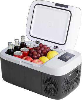 Olixis Bx-cz-16l-bkgy - 17 Quart Single-zone Electric Cooler/portable Car Refrigerator