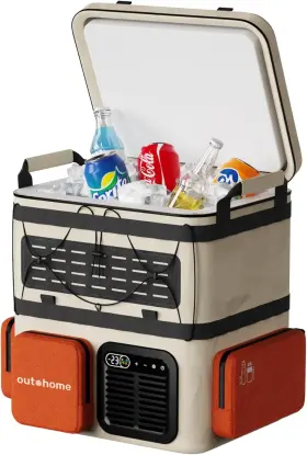 Cp-18-mt Outohome Dc 12v Electric Fridge Freezer 19 Quart Compressor Cooler