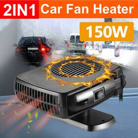 Paddsun 880429735369 12v Dc Car Auto Portable Electric Heater Heating Cooling Fan Defroster Demister