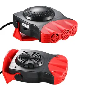 Paddsun 883148209081 Red Vehicle Heater - Quick Heating Frosty Days Daily Drives And Travel