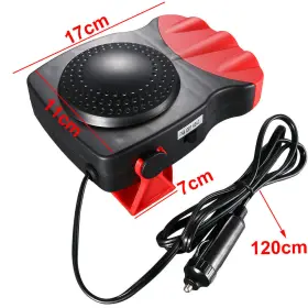 Paddsun 883148209227 Car Warm Air Heater Red - Cozy Cabin Cold Weather Rides And Road Trips