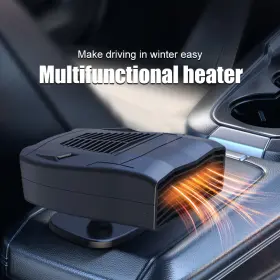 Paddsun 883148418841 12v 140w Portable Electric Car Heater Cooling Fan Demister Defogger Defroster