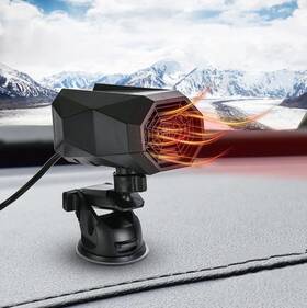 Paddsun 883148420882 12v Dc Car Auto Portable Defroster Demister Electric Heater Heating Cooling Fan
