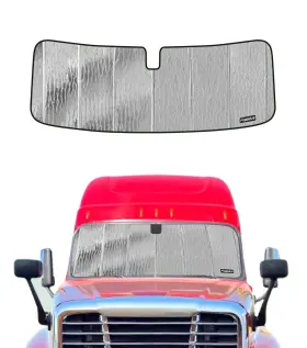 A-t003 Pigenius Semi Truck Window Shades Fits Freightliner Cascadia 2018-2025 Front