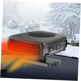 V-sbj-02-v2-k Pipimao 200w Car Heater 12 Volt Portable For Cars Auto Windshield Black