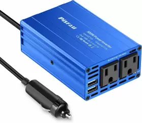 Mt-mx300 Pisfau 300w Power Inverter 12v Dc To 110v Ac Car Plug Adapter Outlet Blue