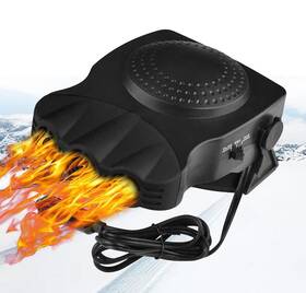 Plachiday 717023060996 Car Heater 12v 150w Fast Heating Defrost Defogger 2 In1 And Cool