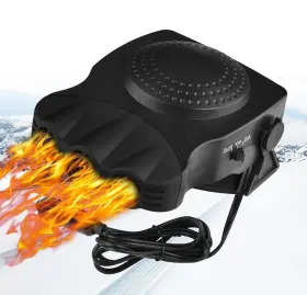Plachiday 717023060996 Car Heater 12v 150w Fast Heating Defrost Defogger 2 In1 And Cool